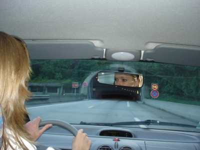 Figure1: User approaching a tunnel